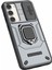 Samsung Galaxy S23 Için+ Slayt Lens Koruma Pc+ Tpu Grey Koruyucu Telefon Kılıfı (Yurt Dışından) 2