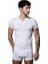 Erkek 80194 2'li Kısa Kol V Yaka Atlet 5