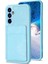 Samsung Galaxy A34 5g Mat Pu Deri Kaplamalı Tpu Blue Kabuk Telefon Kılıfı (Yurt Dışından) 2