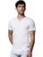 80199 Erkek 2'li V Yaka Kısa Kol Atlet 2