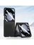 Samsung Galaxy Z Flip5 5g Pc Cilt Touch Küçük Ekranlı Film Black Çizgiye Karşı Çizgiye Karşı Telefon Kılıfı (Yurt Dışından) 2