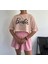 Barbie Baskılı Oversize (Geniş Kesim) Crop T-Shirt 3