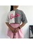 Barbie Baskılı Oversize (Geniş Kesim) Crop T-Shirt 1