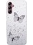 Samsung Galaxy A34 5g Tpu+Pvc Sparkle Epoksi Kelebek Dekor Çizgiye Dönüş Telefon Kılıfı (Yurt Dışından) 1