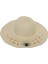 Eyes Straw Hat-W 4fx Bej Kadın Hasır Şapka 1