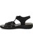 158589.Z4Fx Siyah Kadın Comfort Sandalet 3
