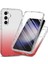 Samsung Galaxy S24+ Şeffaf Gradyan Pet Screen Film Red Telefon Kılıfı (Yurt Dışından) 1