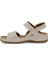 104424.Z4Fx Bej Kadın Comfort Sandalet 3