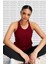 Training Victory Dri Fit Tank Burgundy Askılı Spor Atlet Bordo 3