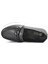 FRX.1076 Deri Siyah Anatomik Loafer Kadın Ayakkabı 4
