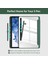 Samsung Galaxy Tab S10 Lite FE/S10/S9 FE/S9 Kılıf Grafiti Şeffaf Kalem Bölmeli(12.4inç Değildir) 4
