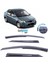 Dacıa Logan Mcv 2013-2019 Sunplex Sport Style Cam Rüzgarlığı Set 4lü 1