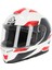 Krapon 22-06 Kask Beyaz Kırmızı 1