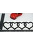 Audi Hearts Bagaj Siyah Abs Halka Rozet Amblem 4