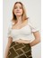 Kol Boğum Detaylı Crop Bluz 3