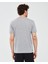Graphic T-Shirt M Short Sleeve Erkek Gri Melanj Tshirt S241009-036 3