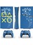 Sanatsal Kontroller Playstation 5 Slim Disk Versiyon Sticker Kaplama Seti 1