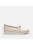 Hakiki Deri Bej Kadın Loafer 1
