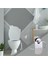 Tekno Trust Krom Yuvarlak Havluluk ve Dar Kapaklı Kağıtlık - 2'li Set - Banyo Aksesuar Seti 2 Parça Gümüş 5