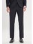 ALTINYILDIZ CLASSICS Erkek Siyah Slim Fit Dar Kesim Kırlangıç Yaka %100 Yünlü Klasik Smokin Takım 7