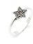 Gümüş 925 Ayar Kadın Yıldız Yüzük Markazit Taşlı 1