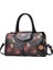 Moda Omuz Çantası Kadınlar Için Retro Çiçek Desen Taşınabilir Satchel Pu Işe Gidiş Lüks Boston Kadın Crossbody Çanta (Yurt Dışından) 3