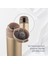 LNT7296 Sızdırmaz Kilitli Vakumlu Çıft Katmanlı Travel Mug Çelik Termos 520 ml Gold 10 Saat Sıcak / 18 Saat Soğuk 5