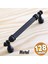 Şah Kulp Mobilya Mutfak Dolabı Çekmece Dolap Kulpları Kapak Kulpu Kulbu Siyah 128 mm Metal 1