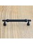 Şah Kulp Mobilya Mutfak Dolabı Çekmece Dolap Kulpları Kapak Kulpu Kulbu Siyah 128 mm Metal 2