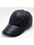 Siyah Deri Beyzbol Cap Erkek Şapka Unisex Model cp228 6