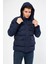 Erkek Lacivert Puff Şişme Mont Kaban Parka 4