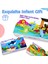 Bebek Kitapları 0-3-6-12-18 Ay Bebekler Için Yumuşak Kumaş Kırışık Kitap - Duyusal Öğrenme Doku Kitabı Yenidoğan Erkek Kız Oyuncakları Noel Bebek Duş Hediyeleri (Okyanus) (Yurt Dışından) 4