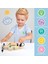 Montessori Busy Board Yürümeye Başlayan Çocuk Oyuncak: - 1 2 3 4 Yaşındakiler Için Bebek Ahşap Dino Seyahat Aktivite Tahtası, Işık Anahtarlı Erken Öğrenme Eğitici Duyusal Ahşap Din (Yurt Dışından) 2