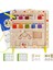 Manyetik Renk ve Sayı Labirent Tahtası, Montessori Sayma Eşleşen Oyuncaklar, Ahşap Mıknatıs Bulmacalar Yürümeye Başlayan 3 4 5 6 Yaşındaki Çocuklar Için Masa Oyunları, Montessori (Yurt Dışından) 1
