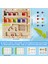 Manyetik Renk ve Sayı Labirent Tahtası, Montessori Sayma Eşleşen Oyuncaklar, Ahşap Mıknatıs Bulmacalar Yürümeye Başlayan 3 4 5 6 Yaşındaki Çocuklar Için Masa Oyunları, Montessori (Yurt Dışından) 2
