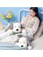 Peluş Yavru Köpek Dolması Hayvan Köpek Çocuklar Peluş Oyuncak Yastık Sarılma Yastık Peluş Oyuncak (Gri, 50CM/19.6IN) (Yurt Dışından) 2