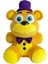 Xsmart Global Fan Koleksiyonu Fredbear Peluş Yumuşak Sarılabilir Sevimli Doldurulmuş Hediyeler Her Yaştan Fan Için, Sarı, 7" (Yurt Dışından) 1