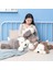 Peluş Yavru Köpek Doldurulmuş Hayvan Köpek Çocuklar Peluş Oyuncak Yastık Sarılma Yastık Peluş Oyuncak (Gri, 30CM/11.8IN) (Yurt Dışından) 2