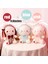 9.8 "tavşan Peluş Doldurulmuş Hayvan Doll, Lolita Tavşan Peluş Hayvan Oyuncaklar Kızlar Için Tatil Doğum Günü Hediyesi (Kırmızı) (Yurt Dışından) 4