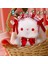 9.8 "tavşan Peluş Doldurulmuş Hayvan Doll, Lolita Tavşan Peluş Hayvan Oyuncaklar Kızlar Için Tatil Doğum Günü Hediyesi (Kırmızı) (Yurt Dışından) 5