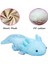 Axolotl Peluş Oyuncak, Doldurulmuş Hayvan, Gerçekçi Sevimli Ambystoma Peluş Oyuncak, Çocuklar Için Hediyeler, 20 Inç Uzunlukta Mavi, Ev Dekorasyonu (Yurt Dışından) 2