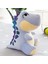 Peluş Dinozor Doldurulmuş Hayvan, Sevimli Dinozor Peluş Oyuncaklar Erkekler ve Kızlar Için Doldurulmuş Hayvanlar Dinozor Parti Hediyeleri (Açık Mavi, 9 Inç/22 Cm) (Yurt Dışından) 3