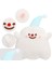 Sevimli Hayalet Peluş Yastık, Yumuşak Mavi Kar Hayalet Doldurulmuş Hayvanlar Peluşlar Kawaii Bebek Oyuncak Kız Erkek Doğum Günü Cadılar Bayramı Noel Için Komik Oda Dekor Hediyeler (Yurt Dışından) 3