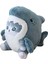 Peluş Yastık Sharkcat Peluş Sevimli Stres Giderici Hugs Oyuncaklar Noel Cadılar Bayramı Doğum Günü Hediyeleri Çocuk Boys Için En Iyi Hediye (Mavi, 12 Inç) (Yurt Dışından) 1