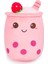 9.4 Inç Dolması Kabarcık Çay Peluş Çilek Yastık Karikatür Silindirik Süt Boba Çay Bardağı Yastık, Süper Yumuşak Kawaii Sarılma Yastık (Yurt Dışından) 1