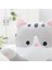 Güzel Peluş Kedi Bebek Sevimli Karikatür Yumuşak Dolması Yavru Kedi Uzun Atış Uyku Yastığı Oyuncak Hediye Çocuklar Için Kız Arkadaşı Çoklu Boyutu (Gri, 70CM/27.5IN) (Yurt Dışından) 3