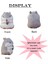 9" Hamster Peluş Doldurulmuş Hayvanlar, Çocuklar Erkekler Kızlar Için Kawaii Hamster Oyuncak, Gri (Yurt Dışından) 2