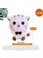 Kedi Doldurulmuş Hayvanlar Sevimli Kedi Peluş Oyuncak Çocuklar Için Doldurulmuş Bebek Hediyeleri Beyaz 9.8" (Yurt Dışından) 2