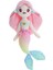 Denizkızı Doldurulmuş Hayvan, Pembe Saçlı 14 '' Denizkızı Peluş, Yumuşak Peluş Denizkızı Bebek Doğum Günü Çocuk Oyuncakları Noel Kız Hediyesi (Pembe) (Yurt Dışından) 1