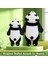 Panda Doldurulmuş Hayvan, 23.6 "ağırlıklı Doldurulmuş Hayvanlar Kawaii Panda Peluşlar Sevimli Panda Peluş Oyuncaklar Yumuşak Dev Peluş Doldurulmuş Panda Ayı Hayvanlar Yastık Çocukl (Yurt Dışından) 4
